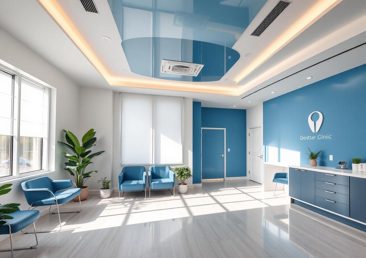H.S Dental Care clinic reception